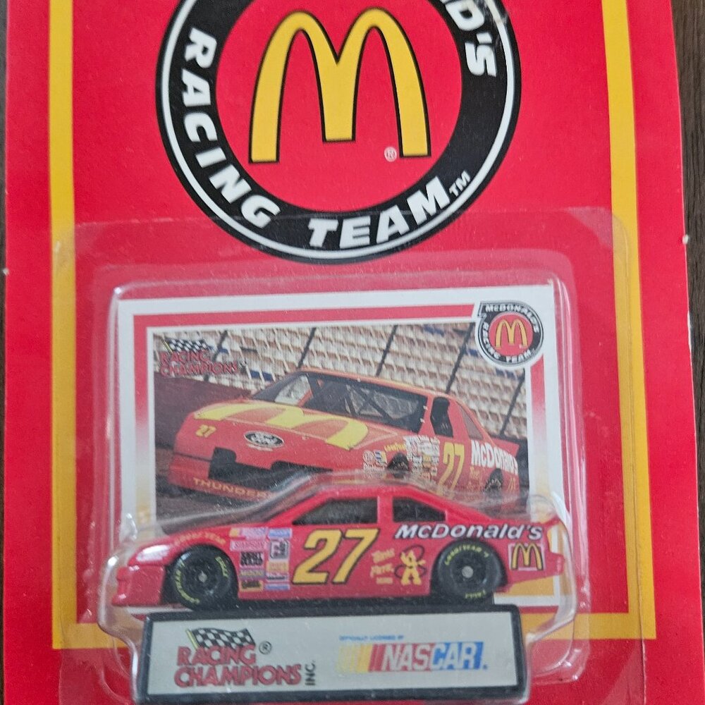 Nascar 1992 McDonalds Promotional NASCAR Top Fuel & Funny Car 1/64